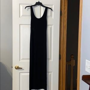Forever 21 Black Dress with Side Slit